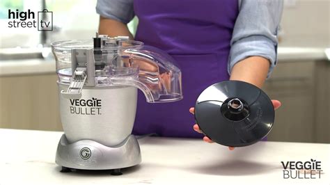 Experience the speed and precision of the Veggie shredder attachment for the Magic Bullet